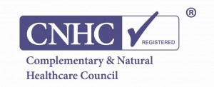 Complementary & Natural Healthcare Council registered